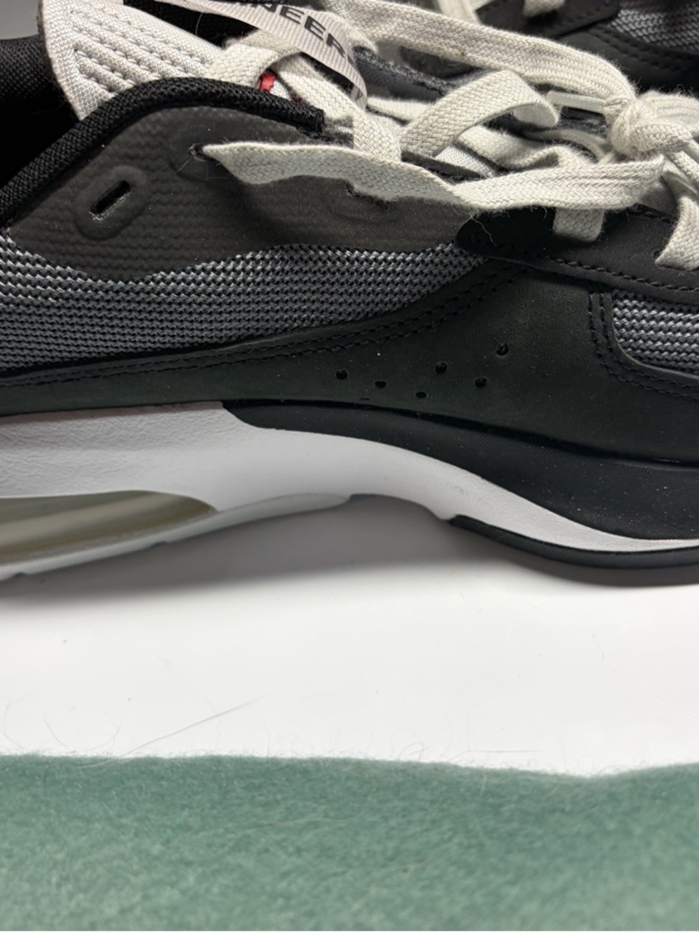 Jordan Men's Black and Gray Low-Top Sneakers